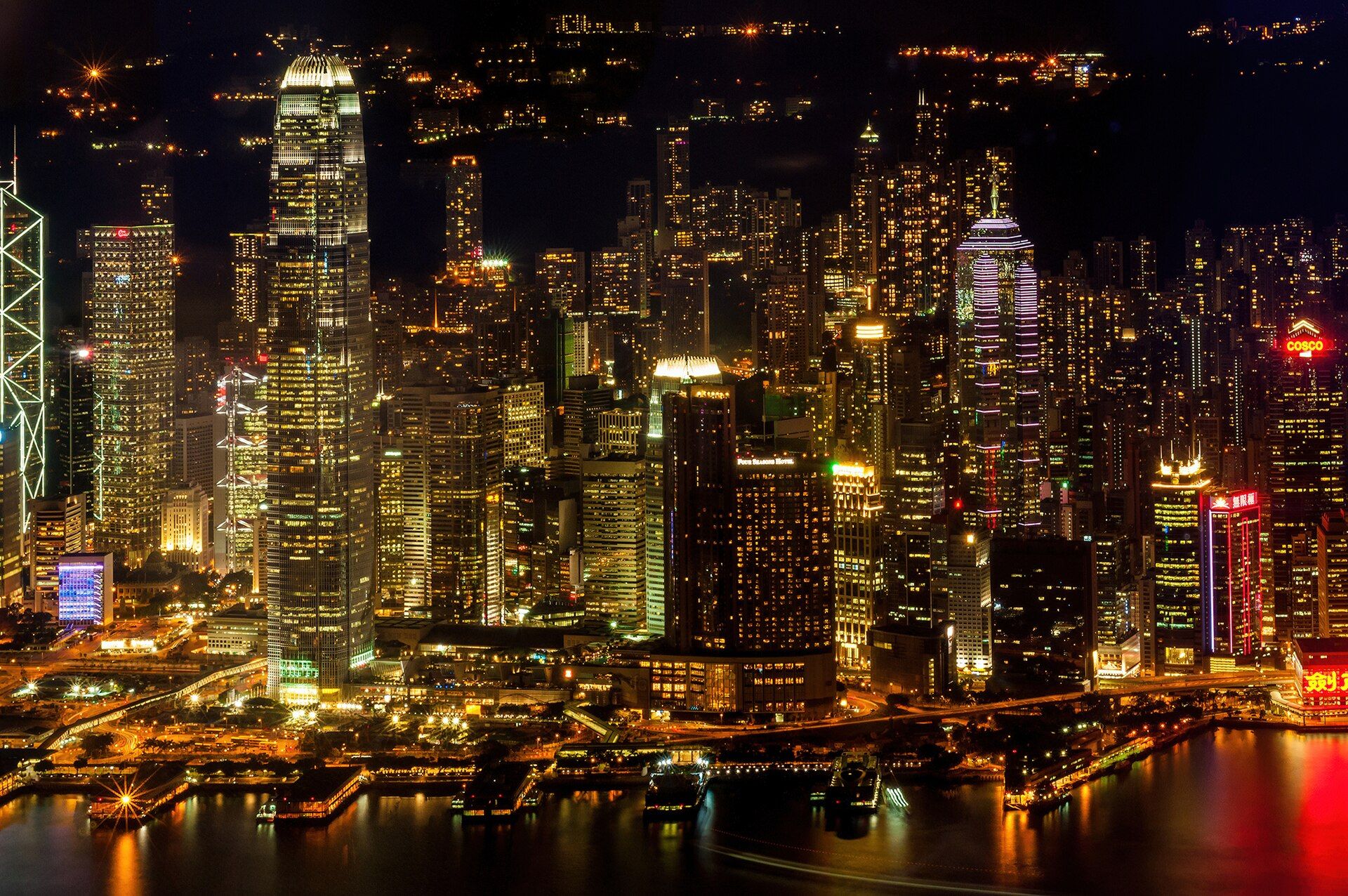 Hong Kong city view